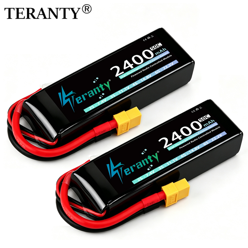 Drone Battery Plate - Batteria Lipo TERANTY 3S 2200/2400/2600mAh 11.1V