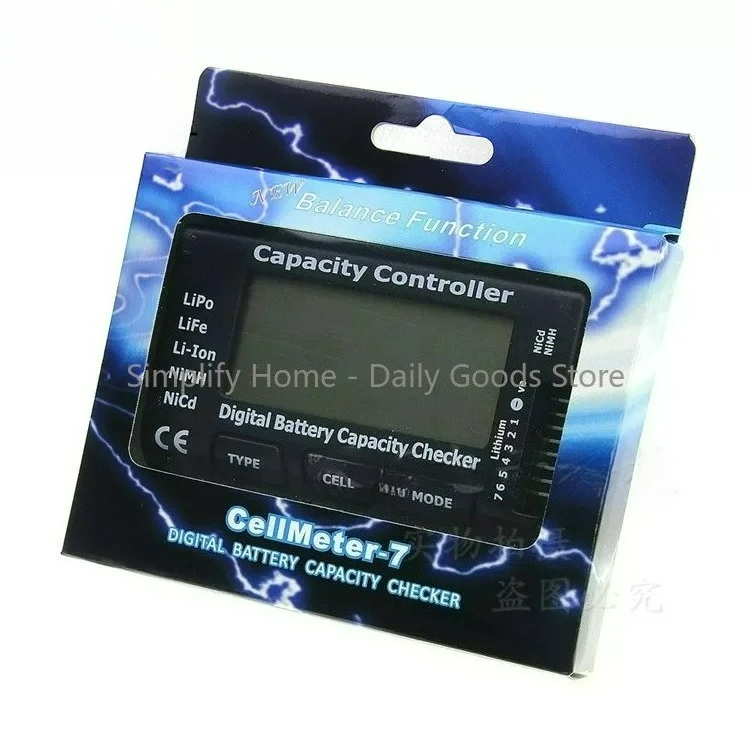 Drone Battery Voltage Checker - CellMeter7 Tester di Tensione per Batterie