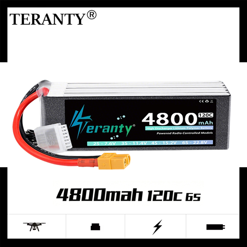 Drone Battery 6S - Batteria Lipo TERANTY 6S 4800mAh 22.8V