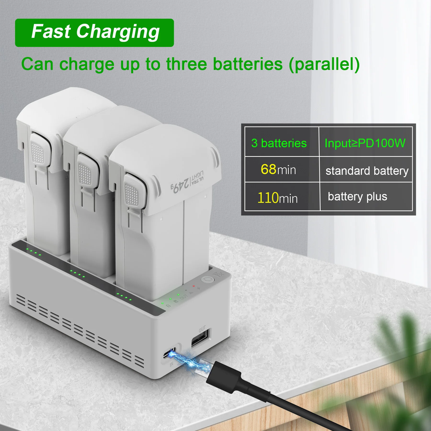Hub di Ricarica per DJI LITO 1 - Drone Battery Charger recensione e prezzo