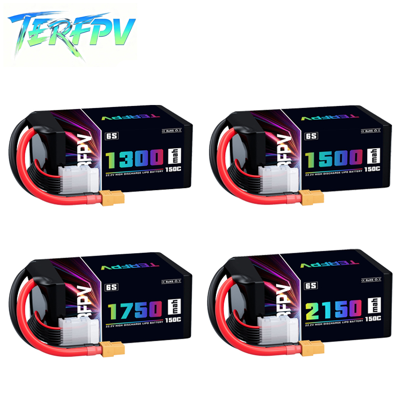 Batteria Lipo TERFPV 6S 22.2V  - Drone Battery Lipo recensione e prezzo