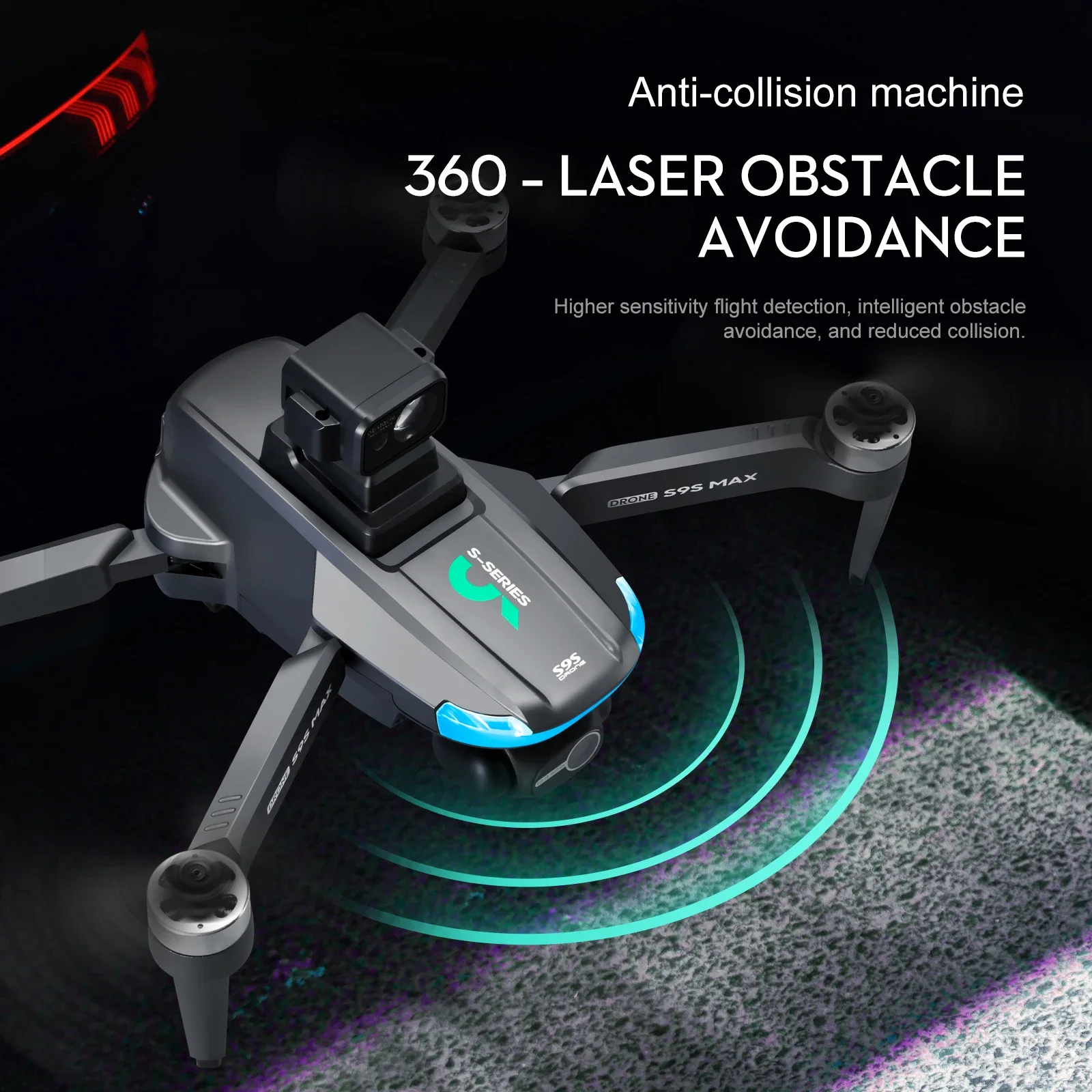 NUOVO S9S MAX MINI Drone 4K 2  - Drone Battery Case recensione e prezzo