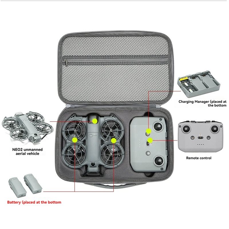 Borsa Protettiva per DJI Neo 2 - Drone Battery Bag recensione e prezzo