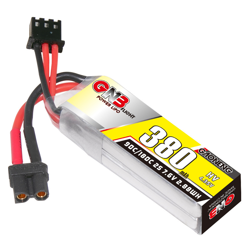 Batteria Lipo GNB 2S 7.6V 380m - Drone Battery Lipo recensione e prezzo