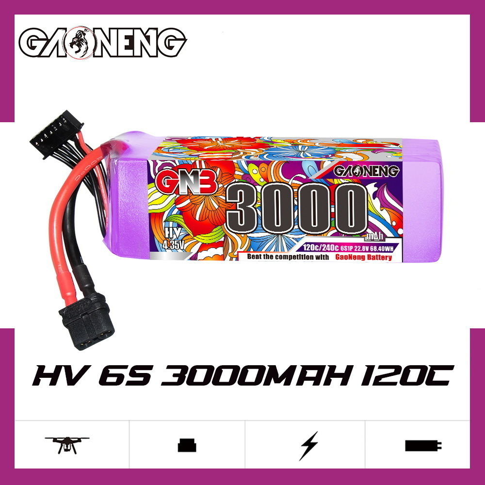 Batteria Lipo GNB 6S 22.8V 300 - Drone Battery 6S recensione e prezzo